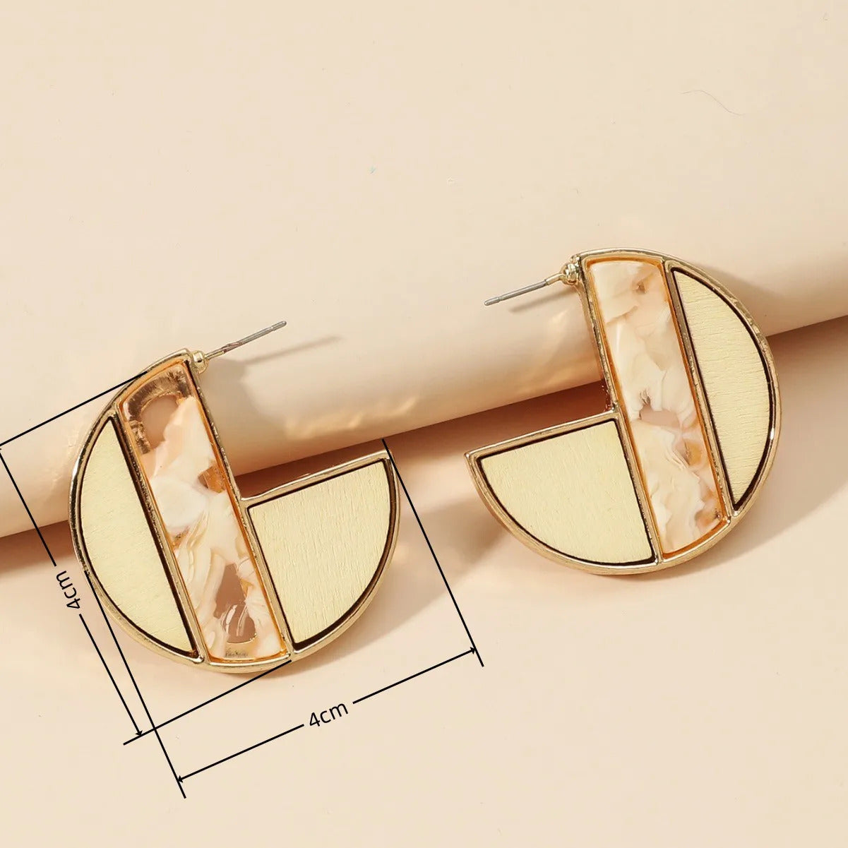 Silva half hoop earrings