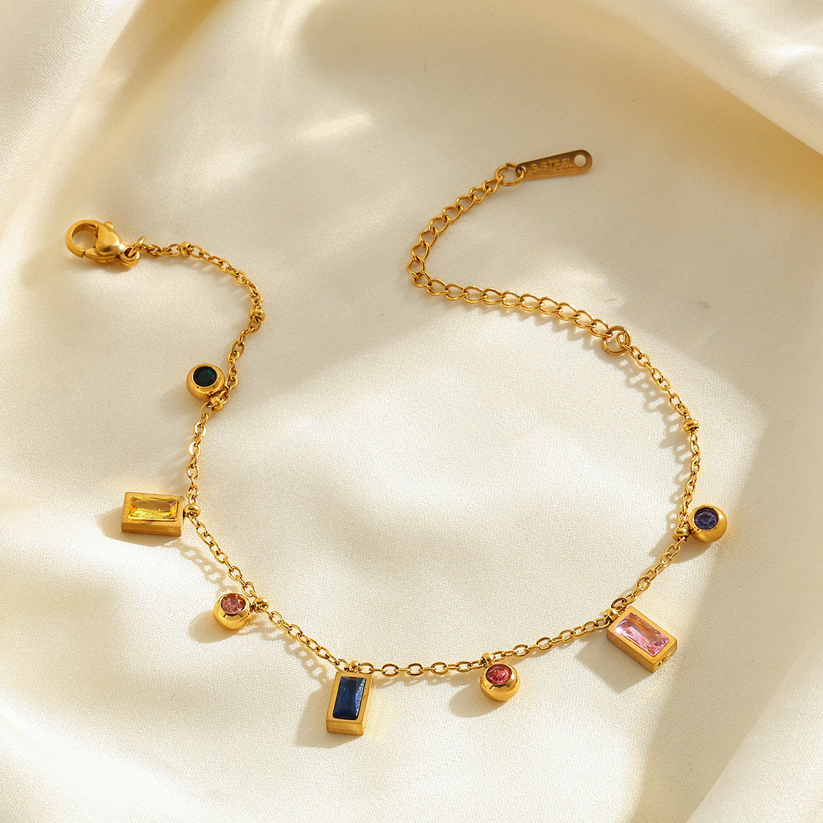 Zirconia Casual Elegant Cute Shiny Bracelet
