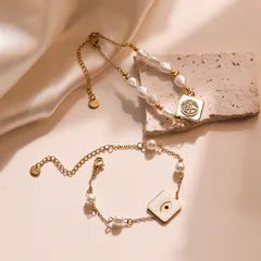 Evil eye chain bracelet