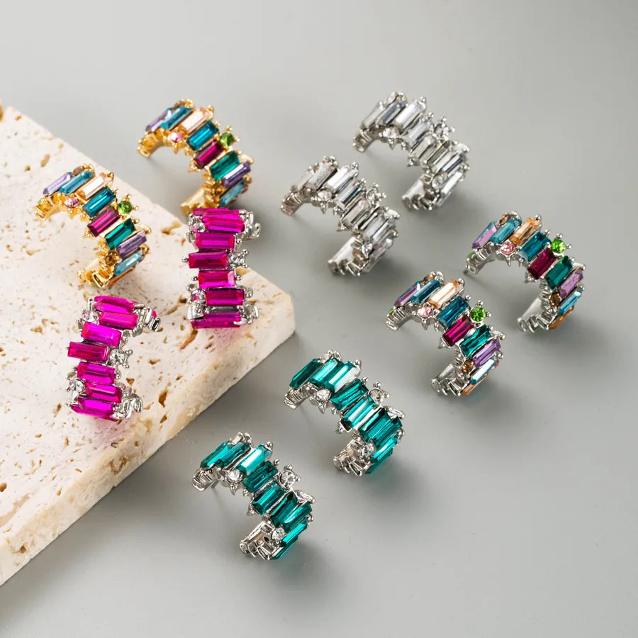 Viana stone earrings