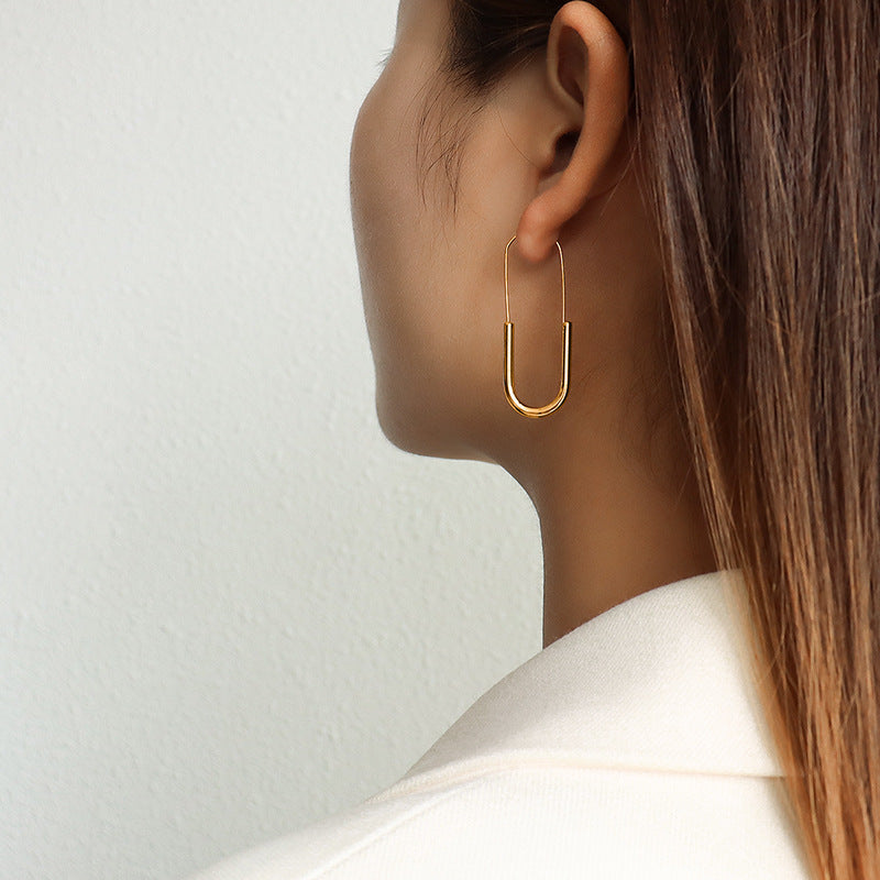 304 Stainless Steel Fashion Waterproof Non Tarnish Earrings