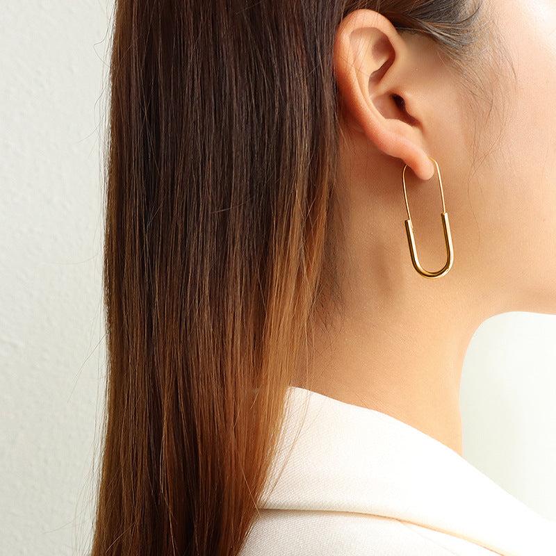 304 Stainless Steel Fashion Waterproof Non Tarnish Earrings