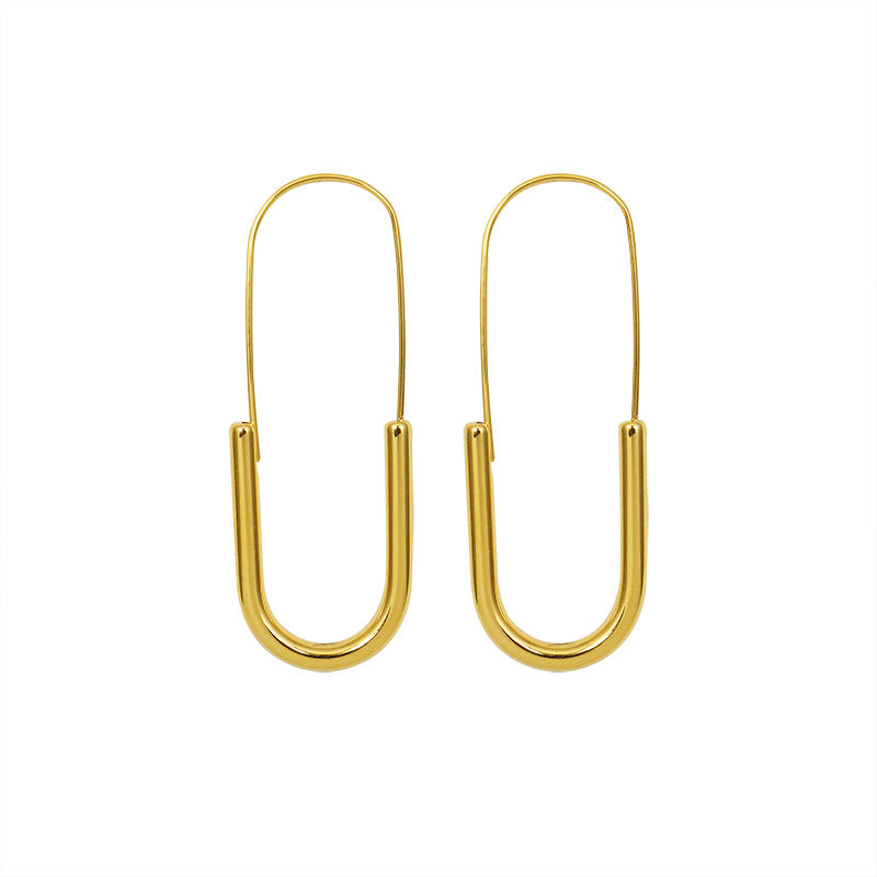 304 Stainless Steel Fashion Waterproof Non Tarnish Earrings