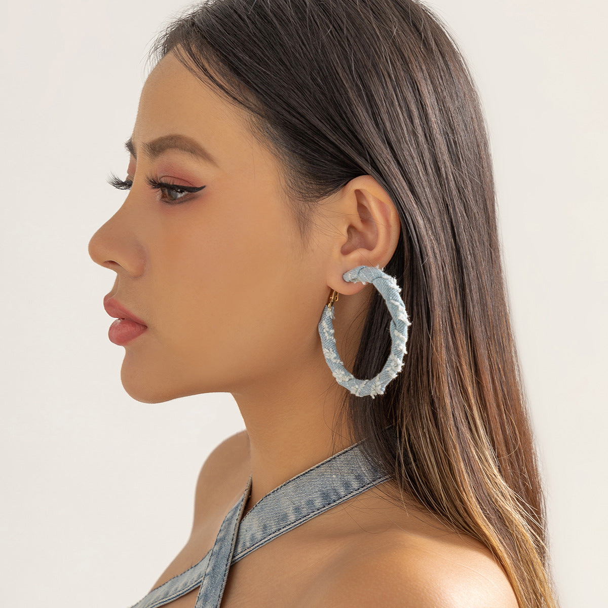 iris bold hoop earrings