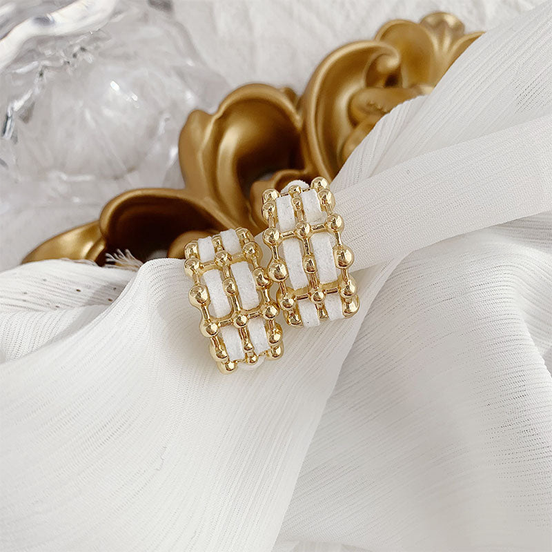 Adheera gold plated hoops