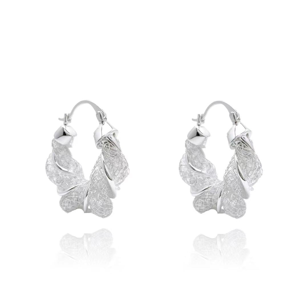 Elegant Lady Geometric Crystal Earring