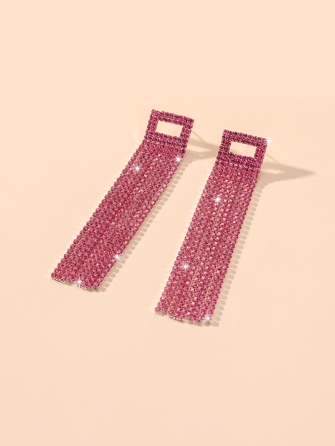 Rhinestone Drop Earrings