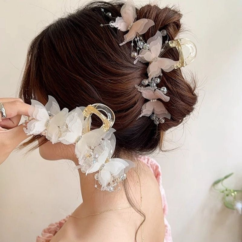 Butterfly beautiful claw clip
