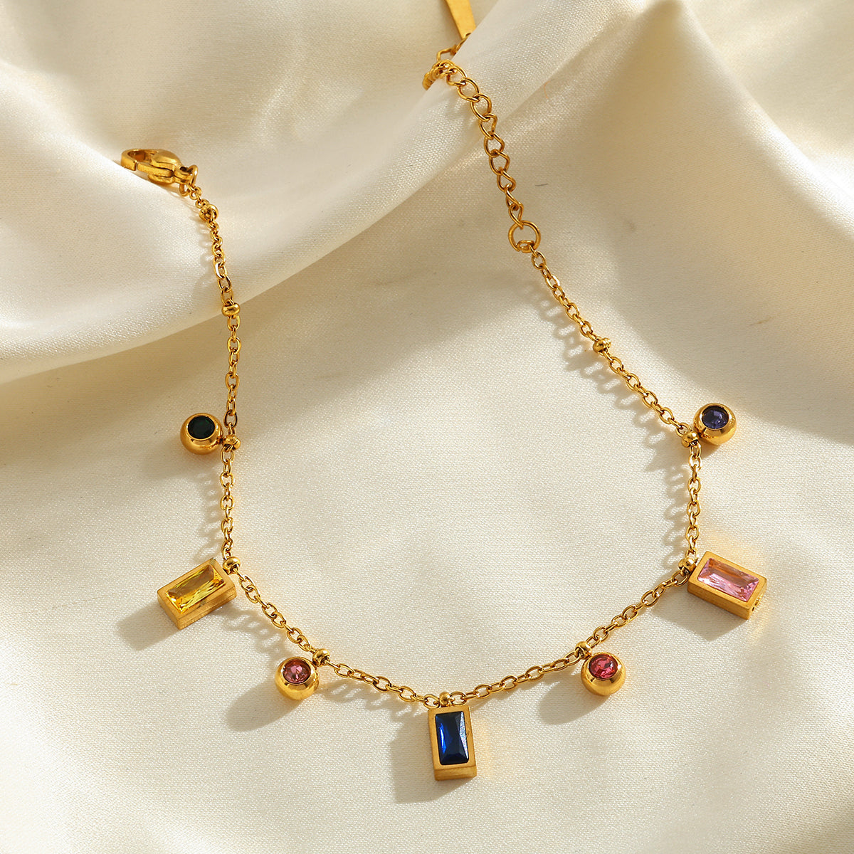 Zirconia Casual Elegant Cute Shiny Bracelet
