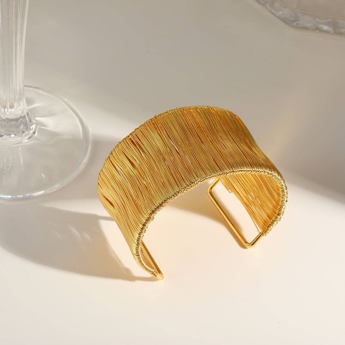 LYLA bomb gold plated bracelet