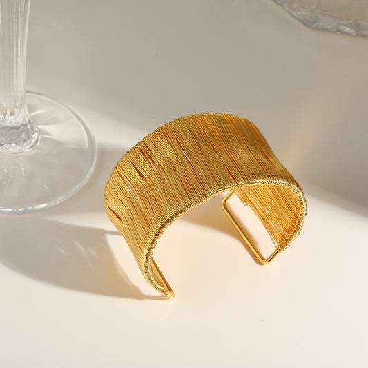 LYLA bomb gold plated bracelet