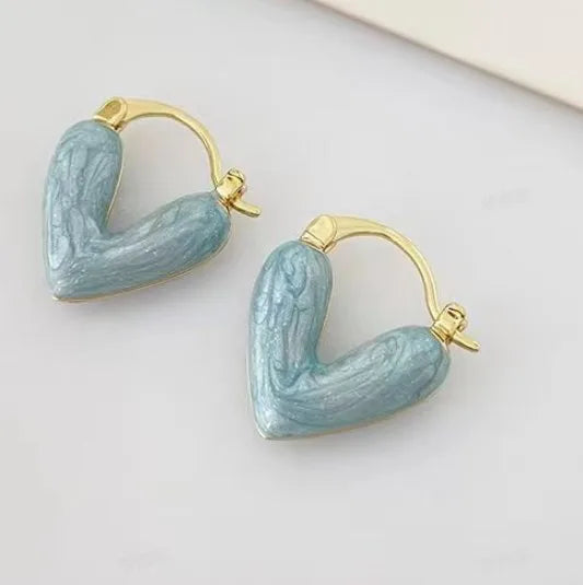 Mini-Tini heart earrings
