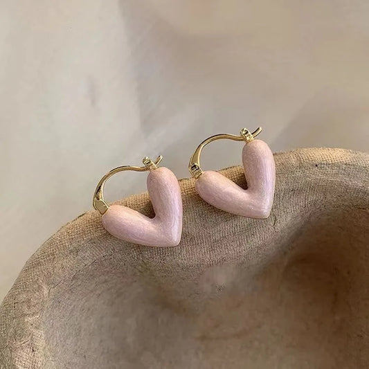 Mini-Tini heart earrings